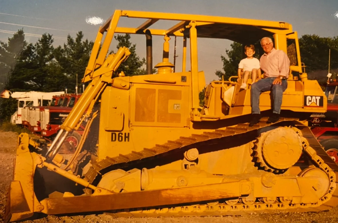 ACE construction team and equipment